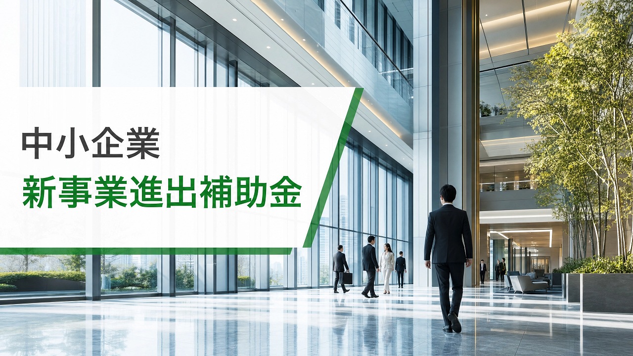 中小企業新事業進出補助金で新ブランドのWeb・マーケティング投資を実現する方法